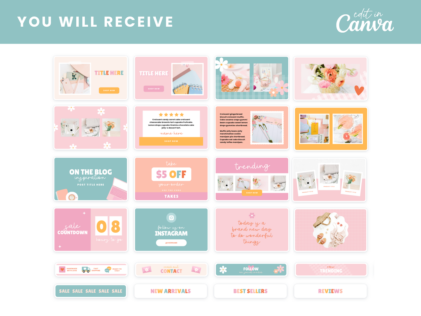 Email Marketing Templates - So Stitch - Design Pixie