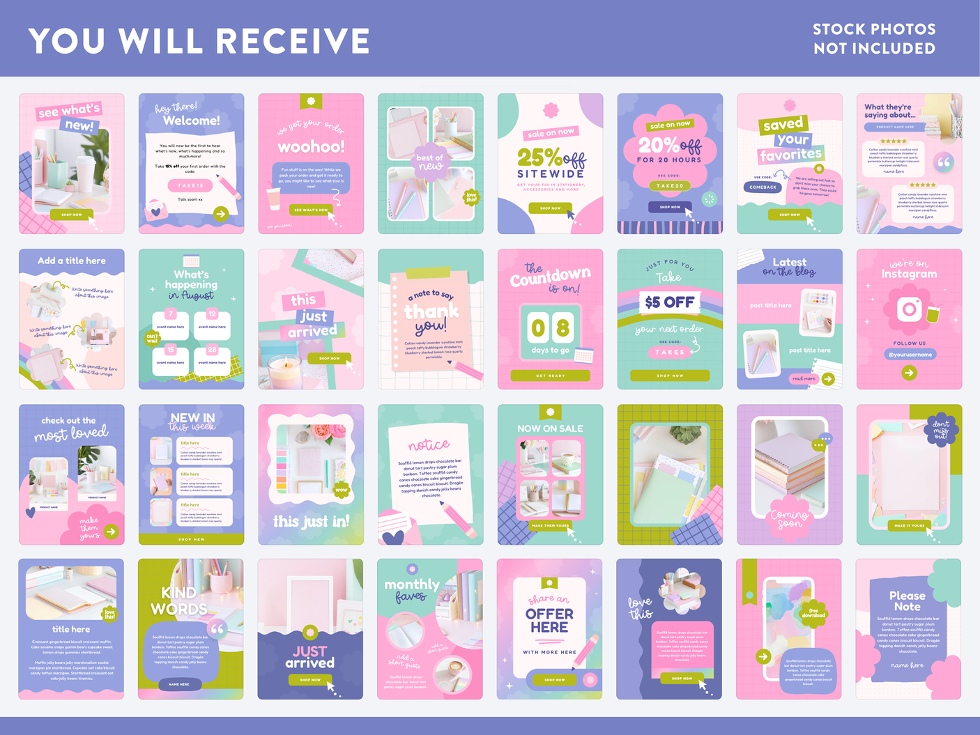 Colorful Creative Email Marketing Templates