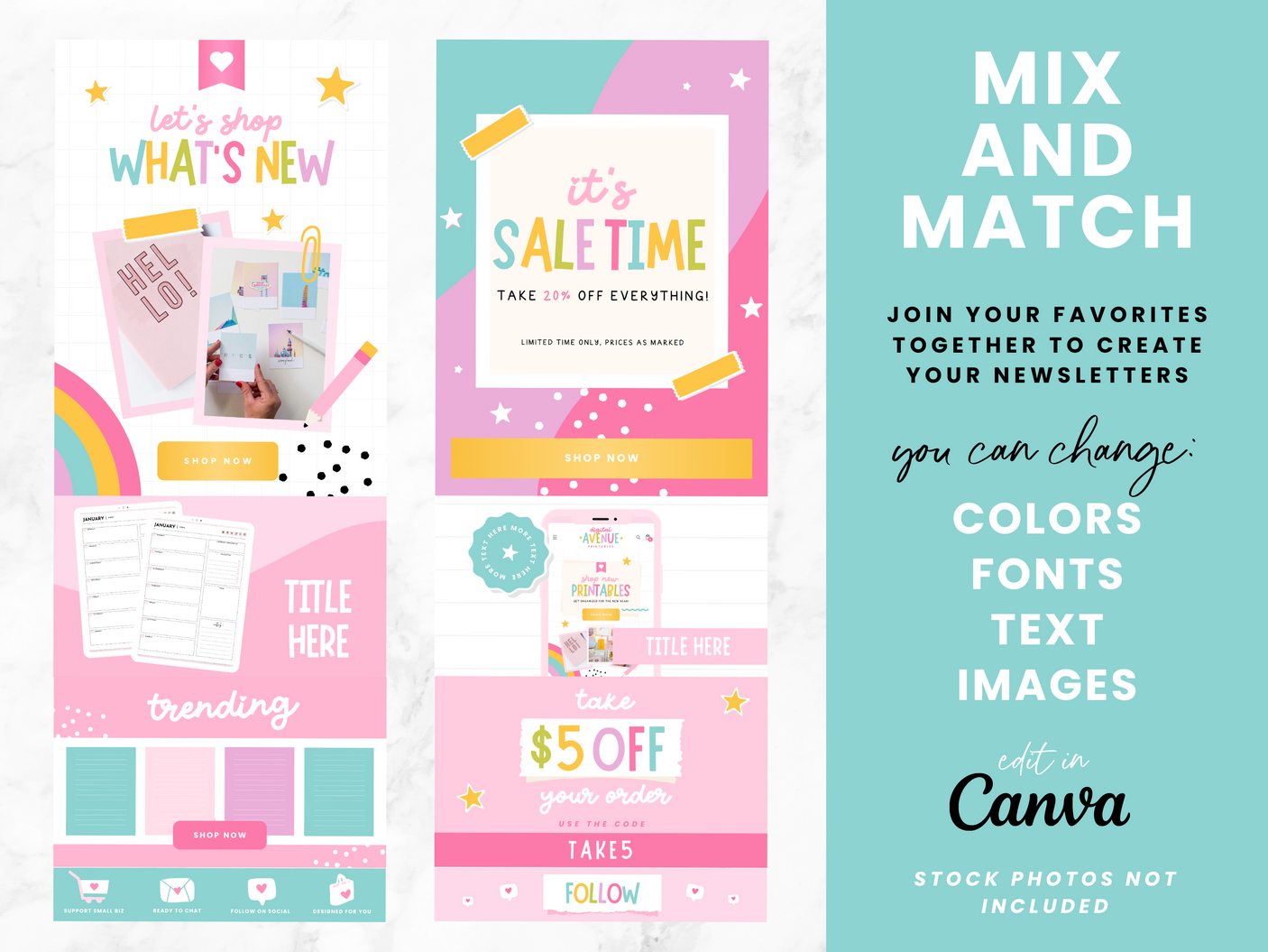 Email Marketing Templates - Digital Avenue - Design Pixie