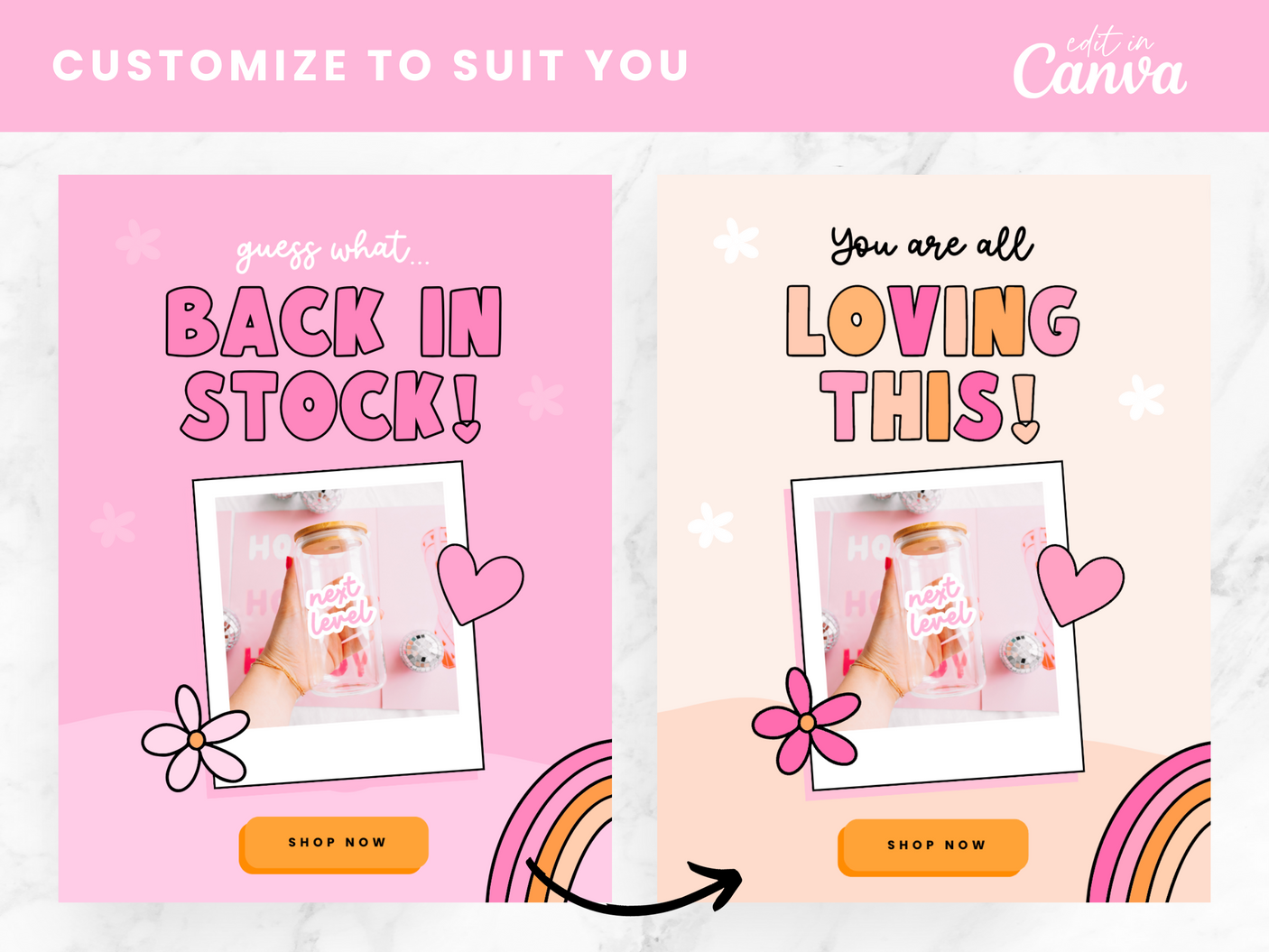 Email Marketing Templates - Sweet Threads - Design Pixie