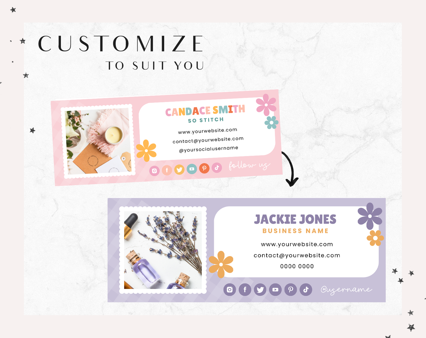 So Stitch Email Signature Template - Design Pixie