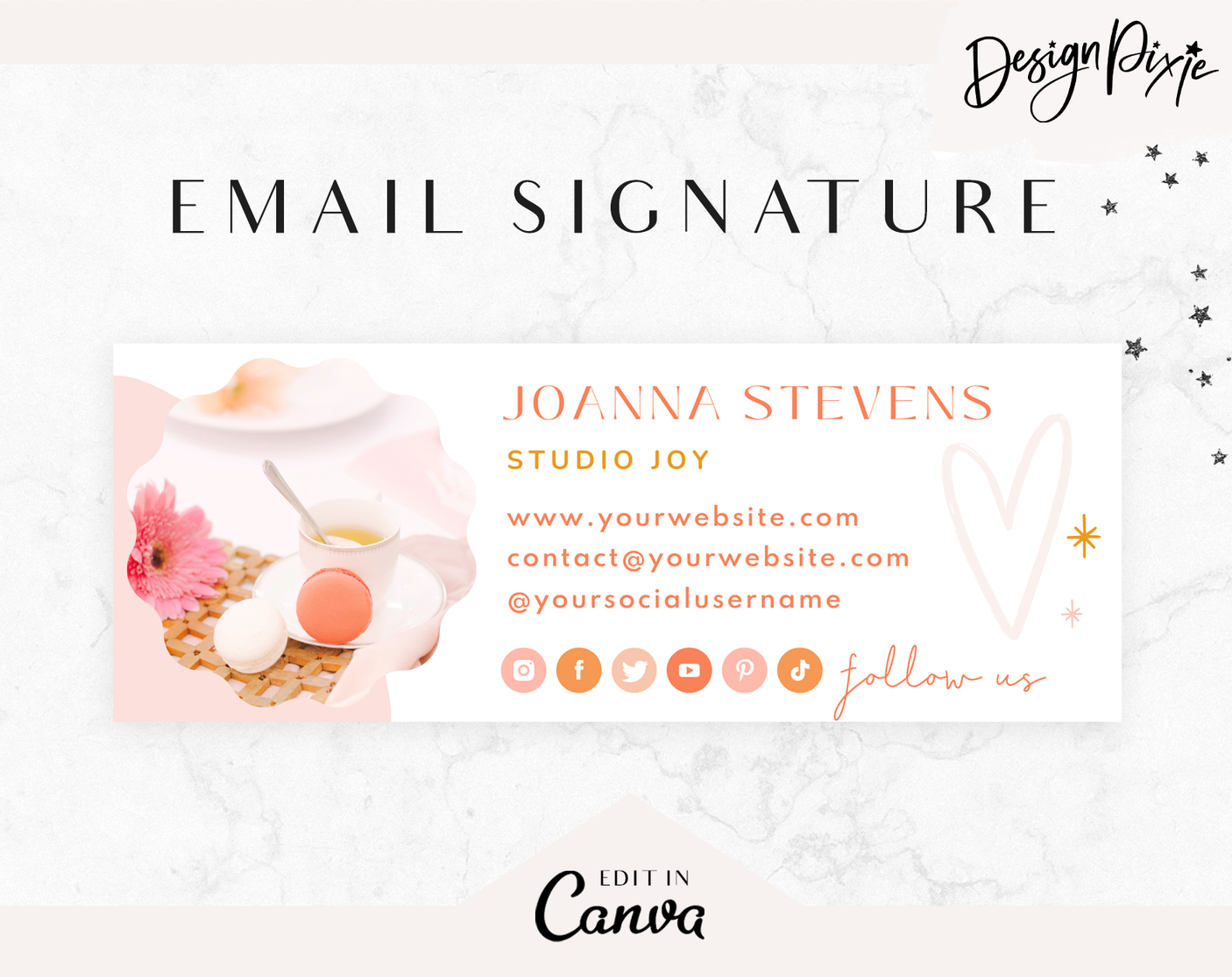 Studio Joy Email Signature - Design Pixie
