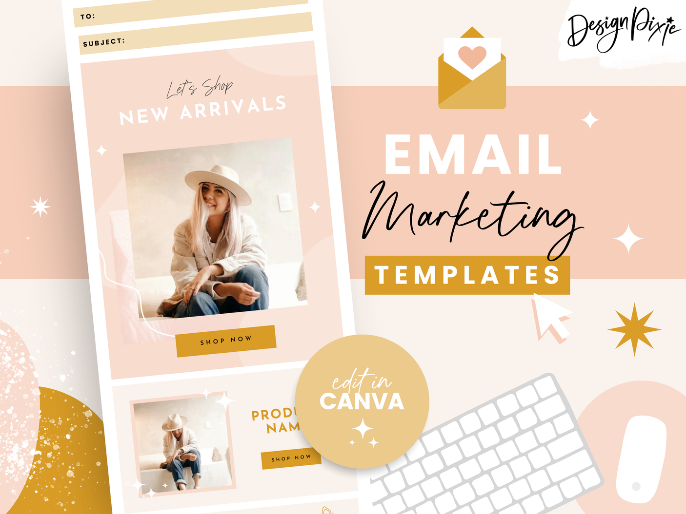 Email Marketing Templates - Sunshine Vibes - Design Pixie
