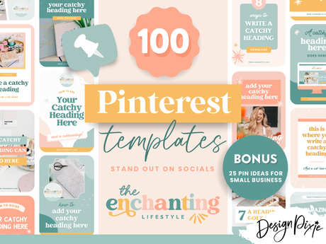 Enchanting Pinterest Templates - Design Pixie