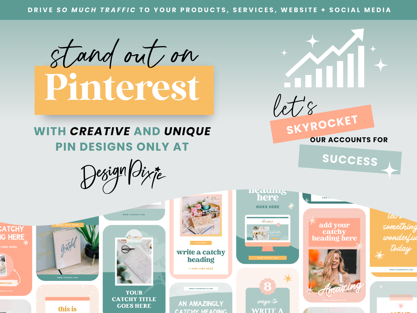 Enchanting Pinterest Templates - Design Pixie