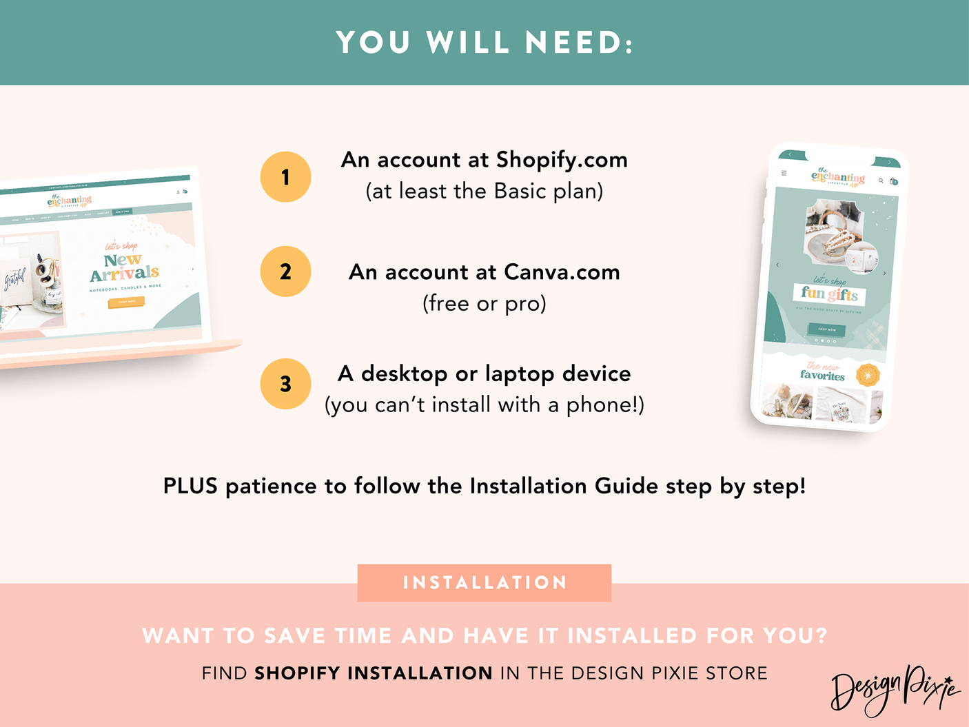Enchanting Shopify Theme