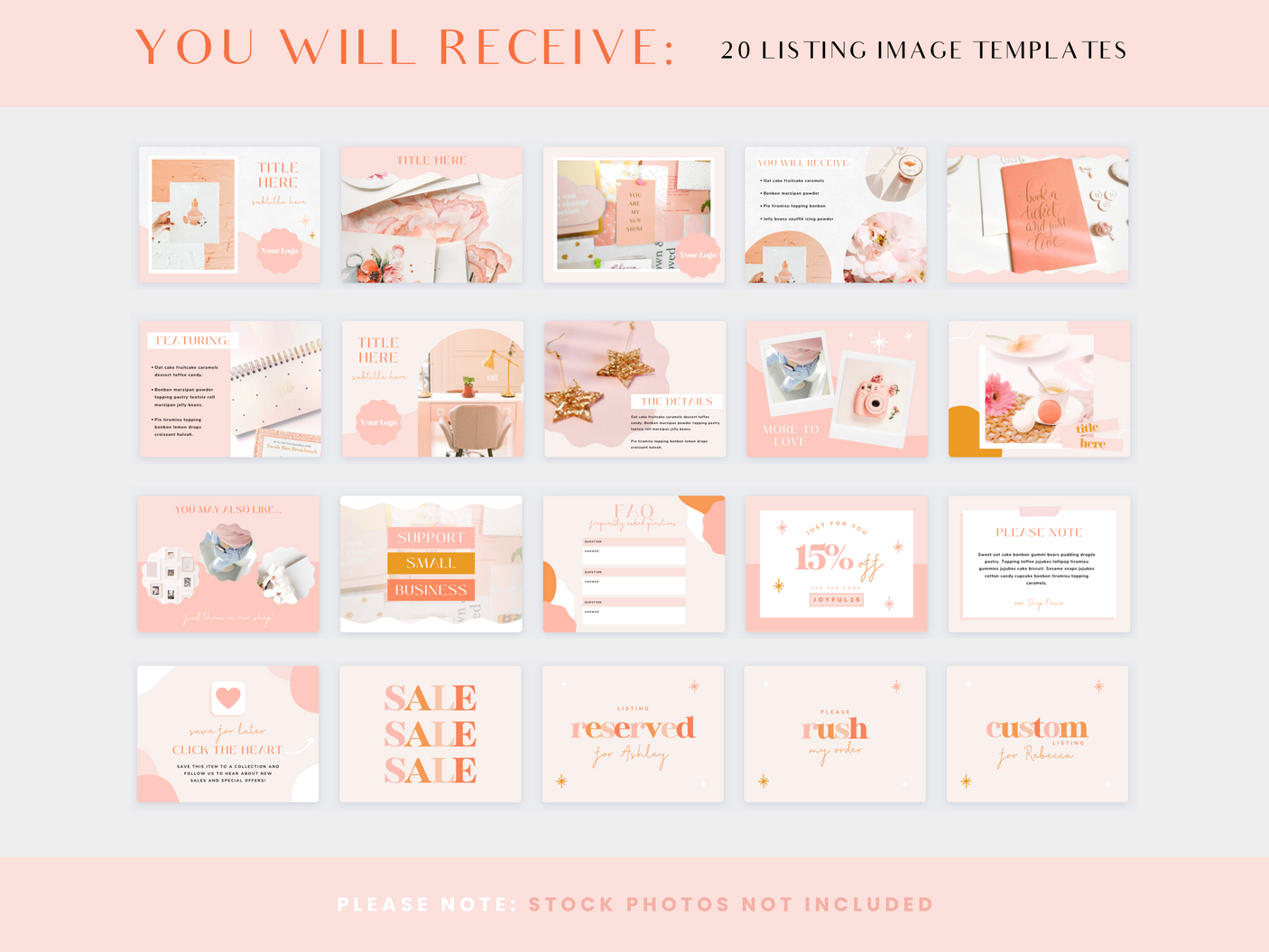 Studio Joy Etsy Shop Kit - Design Pixie