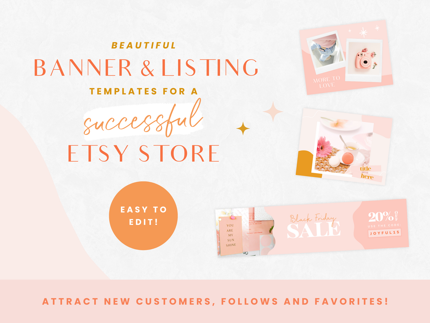 Studio Joy Etsy Shop Kit - Design Pixie