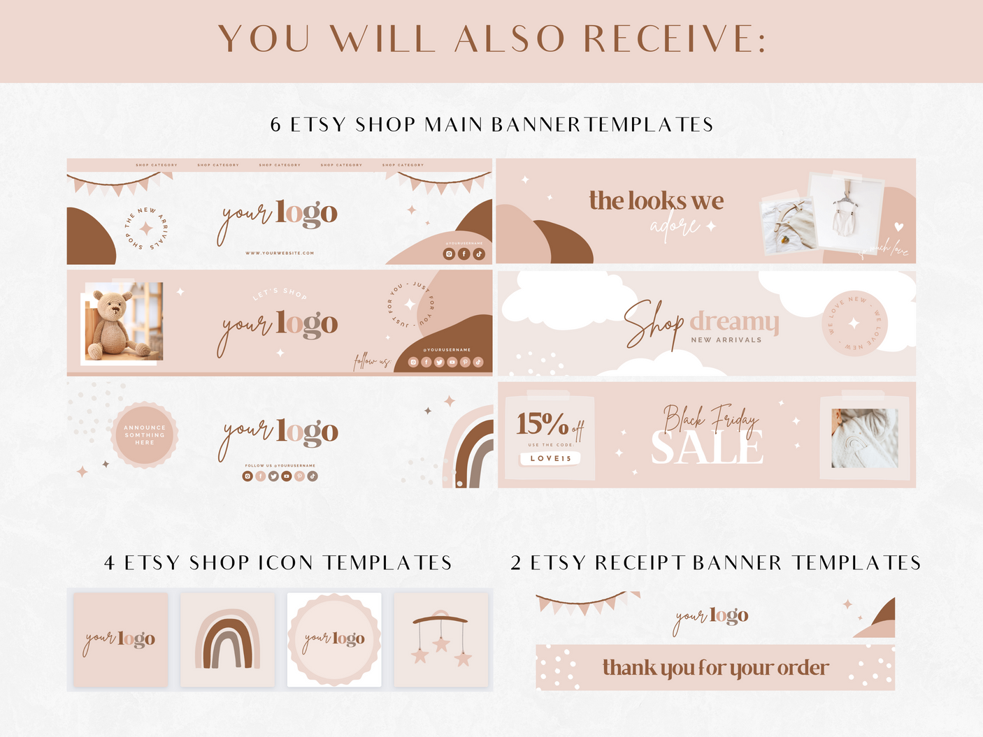 Dreamers Etsy Shop Kit - Design Pixie