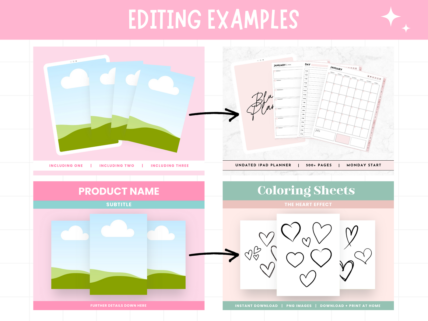 Etsy Listing Mockup Templates - Design Pixie