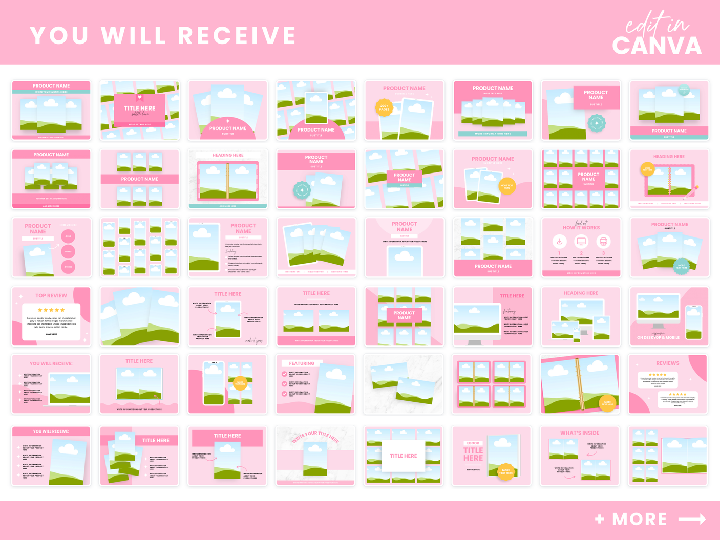 Etsy Listing Mockup Templates - Design Pixie