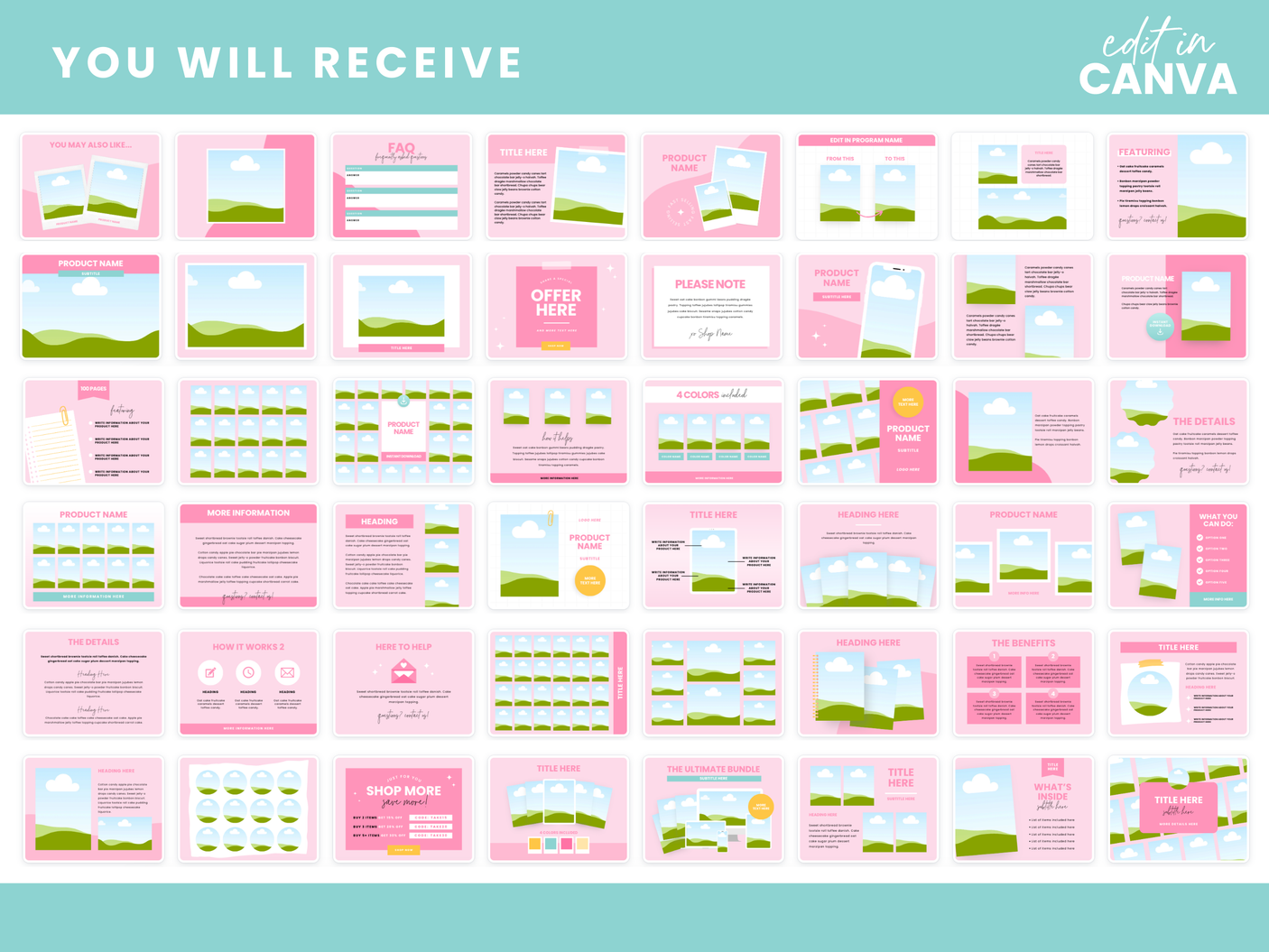 Etsy Listing Mockup Templates - Design Pixie