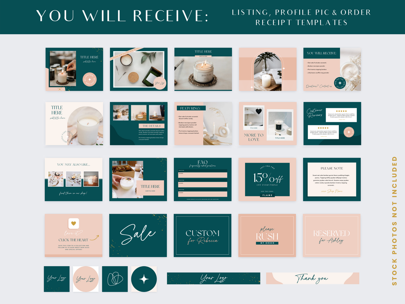 Soulful Season Etsy Shop Kit - Design Pixie