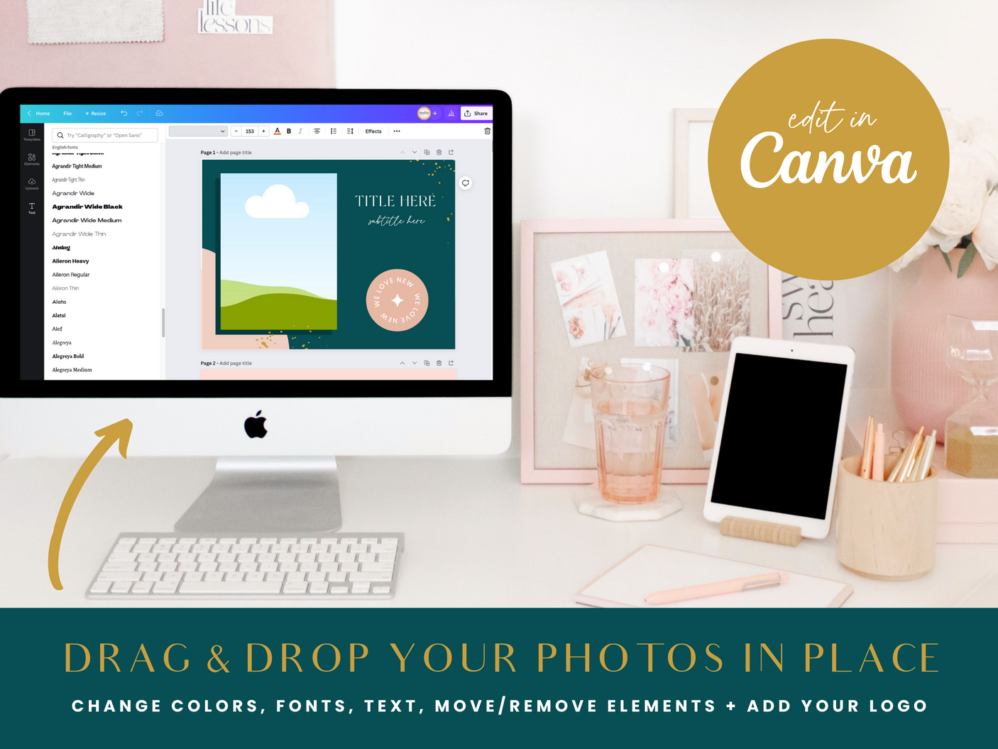 Soulful Season Etsy Shop Kit - Design Pixie