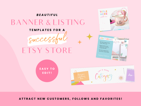 Starry Printables Etsy Shop Kit - Design Pixie