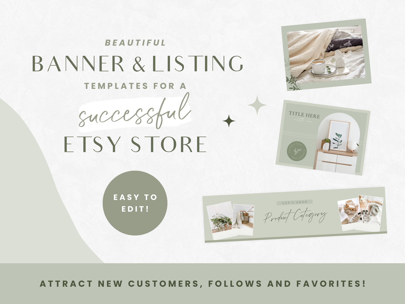 Olive And Avery Etsy Shop Kit - Design Pixie