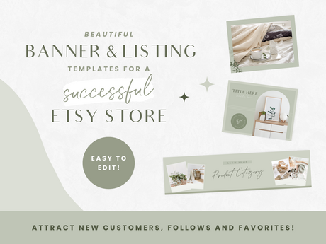 Olive And Avery Etsy Shop Kit - Design Pixie