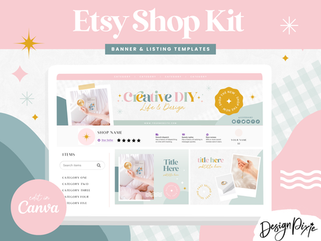 Creative DIY Etsy Shop Kit - Design Pixie