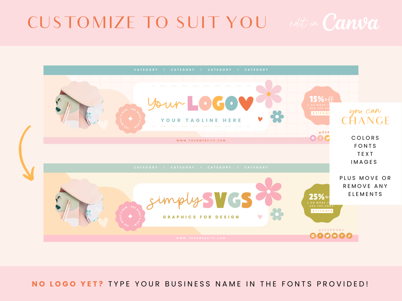 So Stitch Etsy Shop Kit - Design Pixie