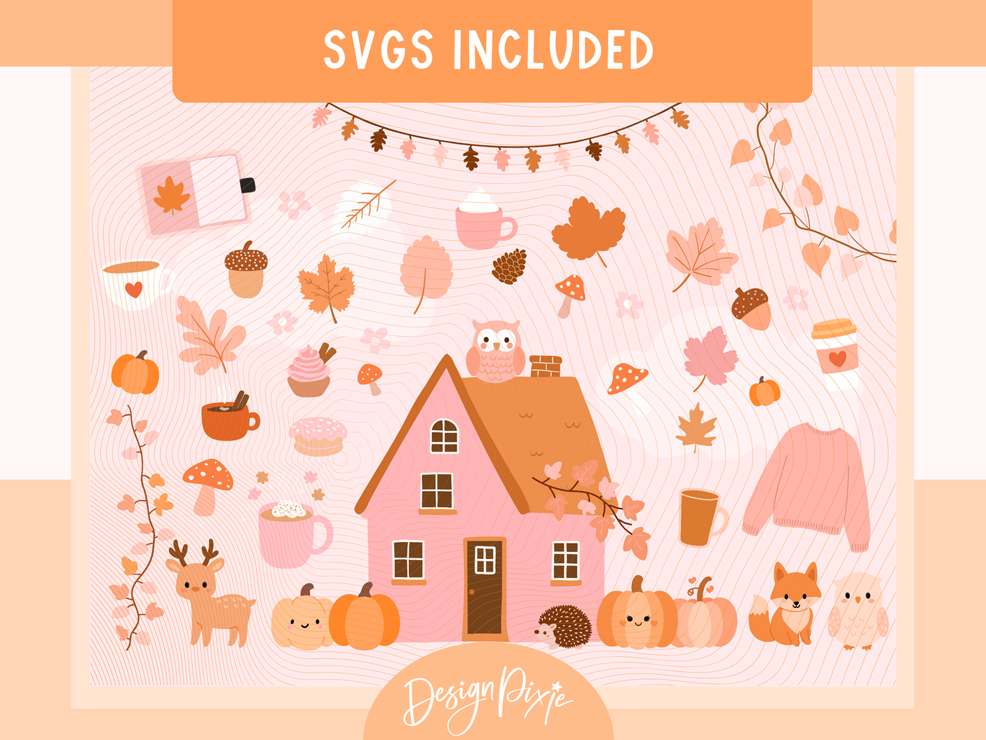 Fall Clipart SVG Pack