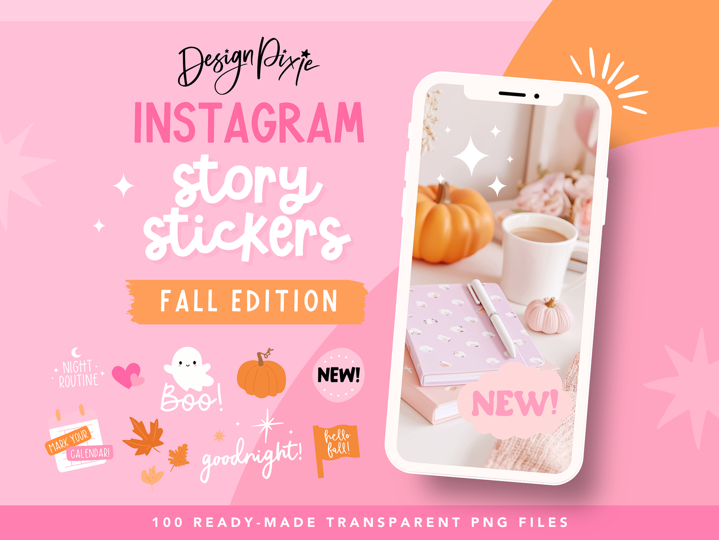 Fall Instagram Story Stickers