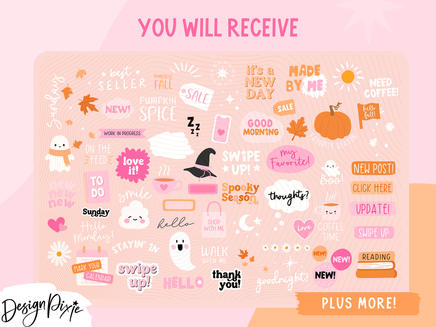 Fall Instagram Story Stickers