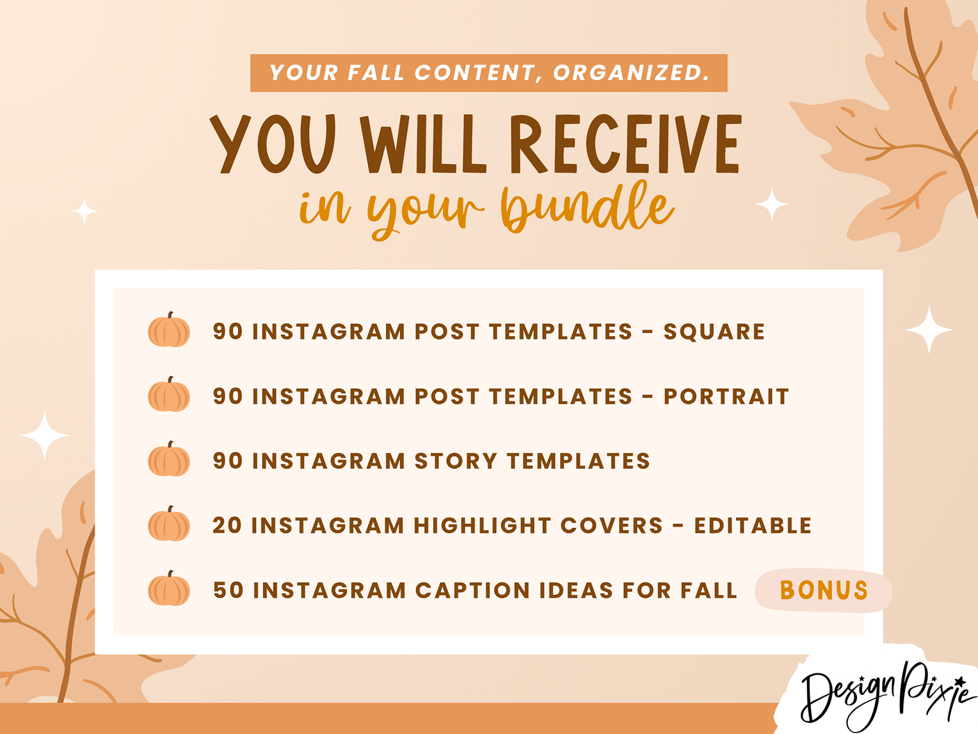Fall Instagram Bundle
