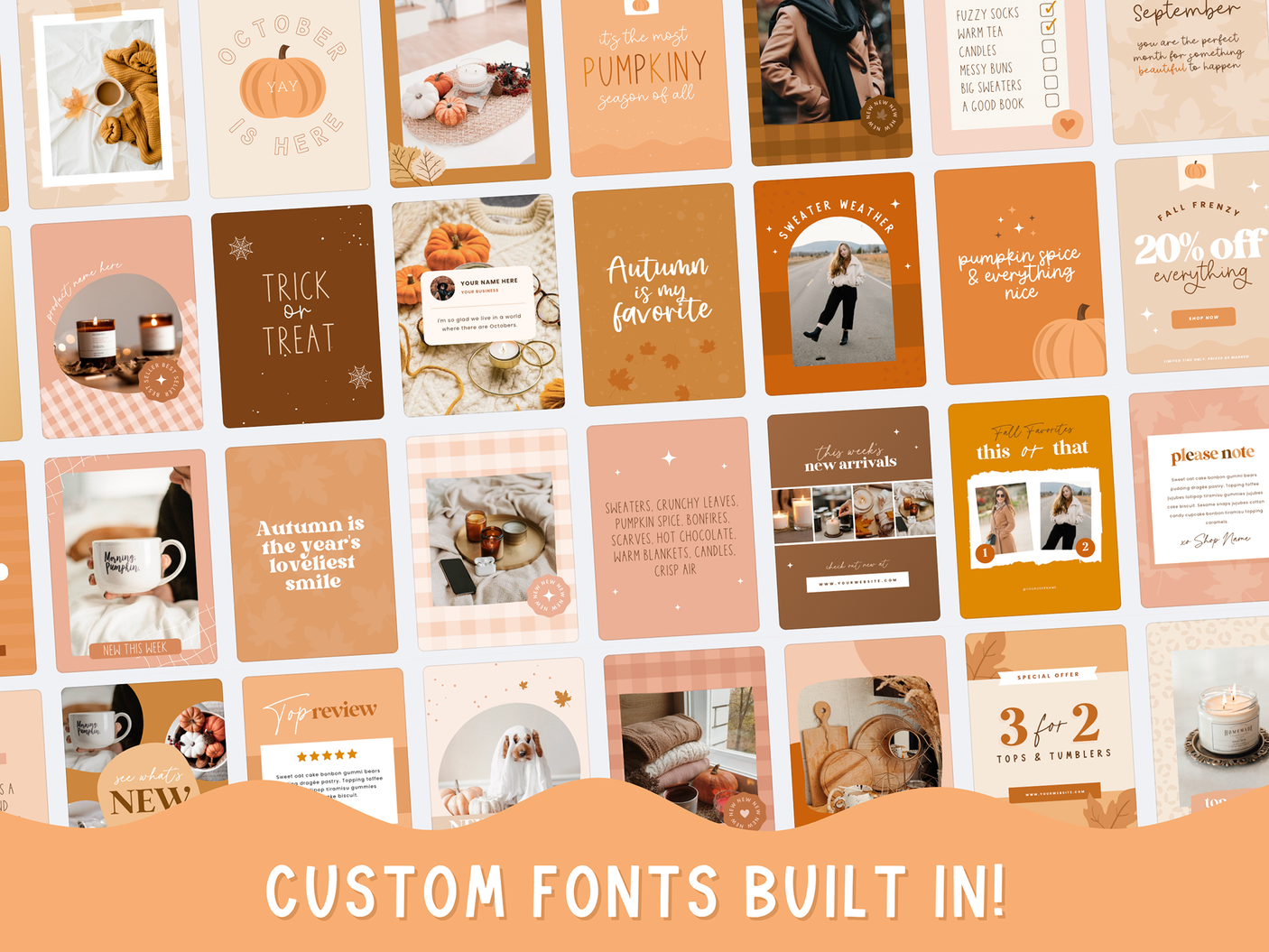 Fall Instagram Bundle