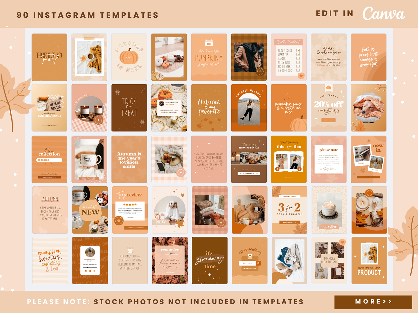 Fall Instagram Bundle