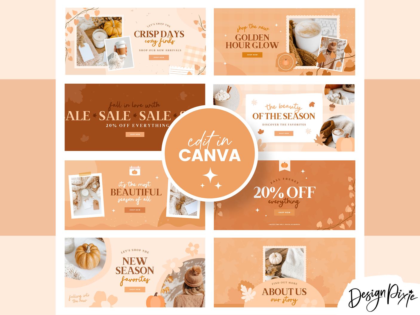 Fall Shopify Banner Templates