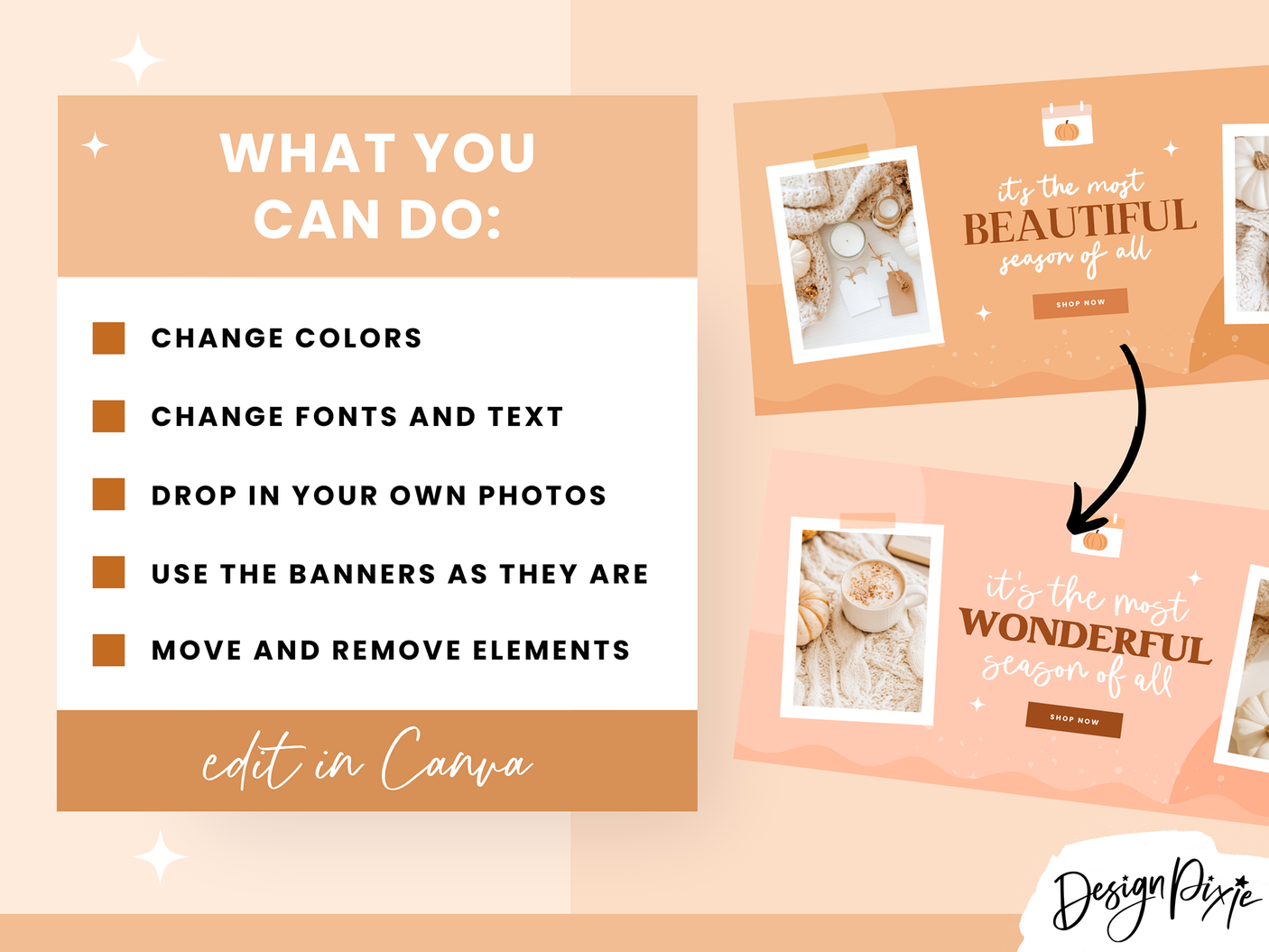 Fall Shopify Banner Templates