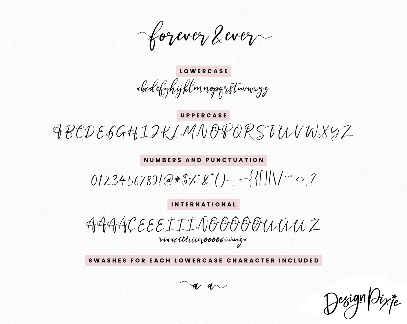 Forever And Ever Font
