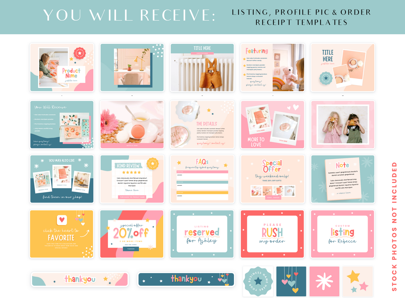 Fun Etsy Shop Kit - Design Pixie