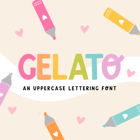 Gelato Font - Design Pixie