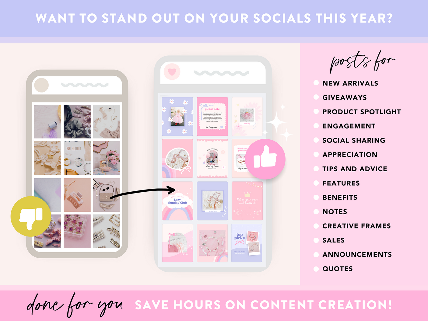 Girly Boutique Instagram Templates Canva