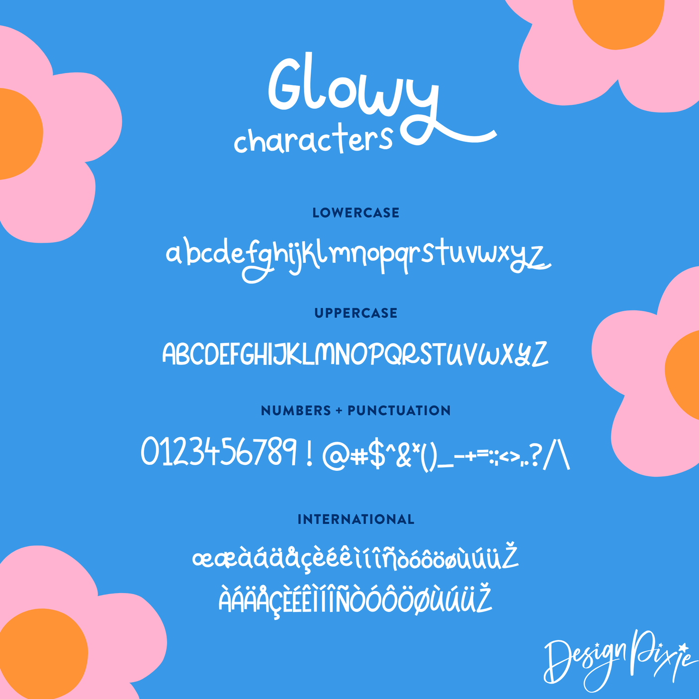 Glowy Font