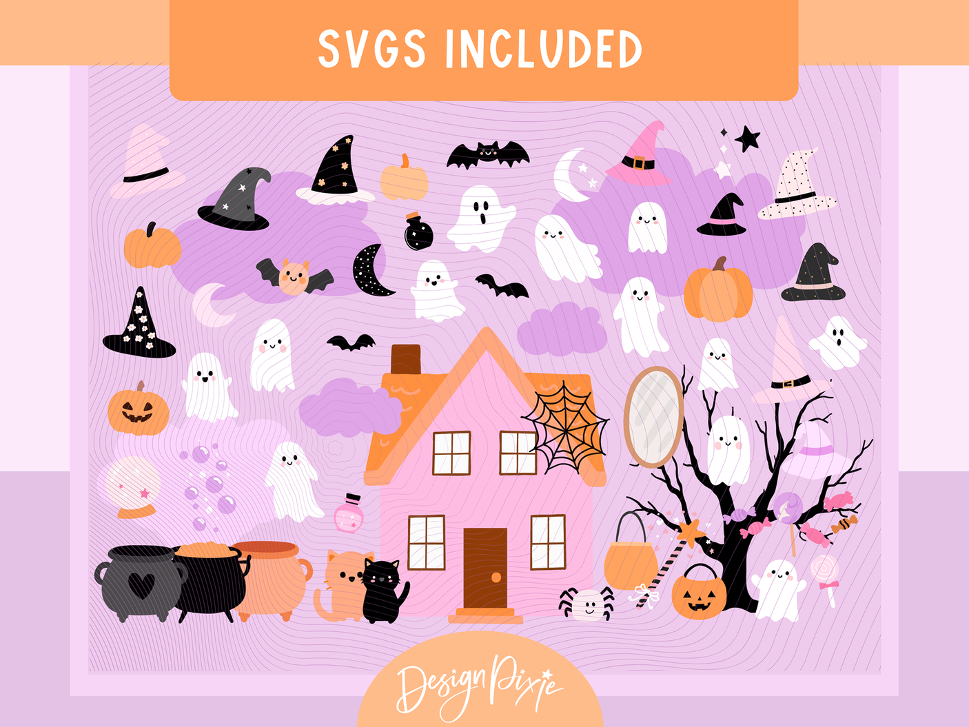 Halloween Clipart SVG Pack