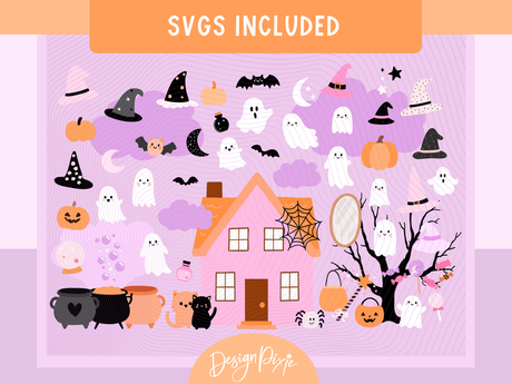 Halloween Clipart SVG Pack