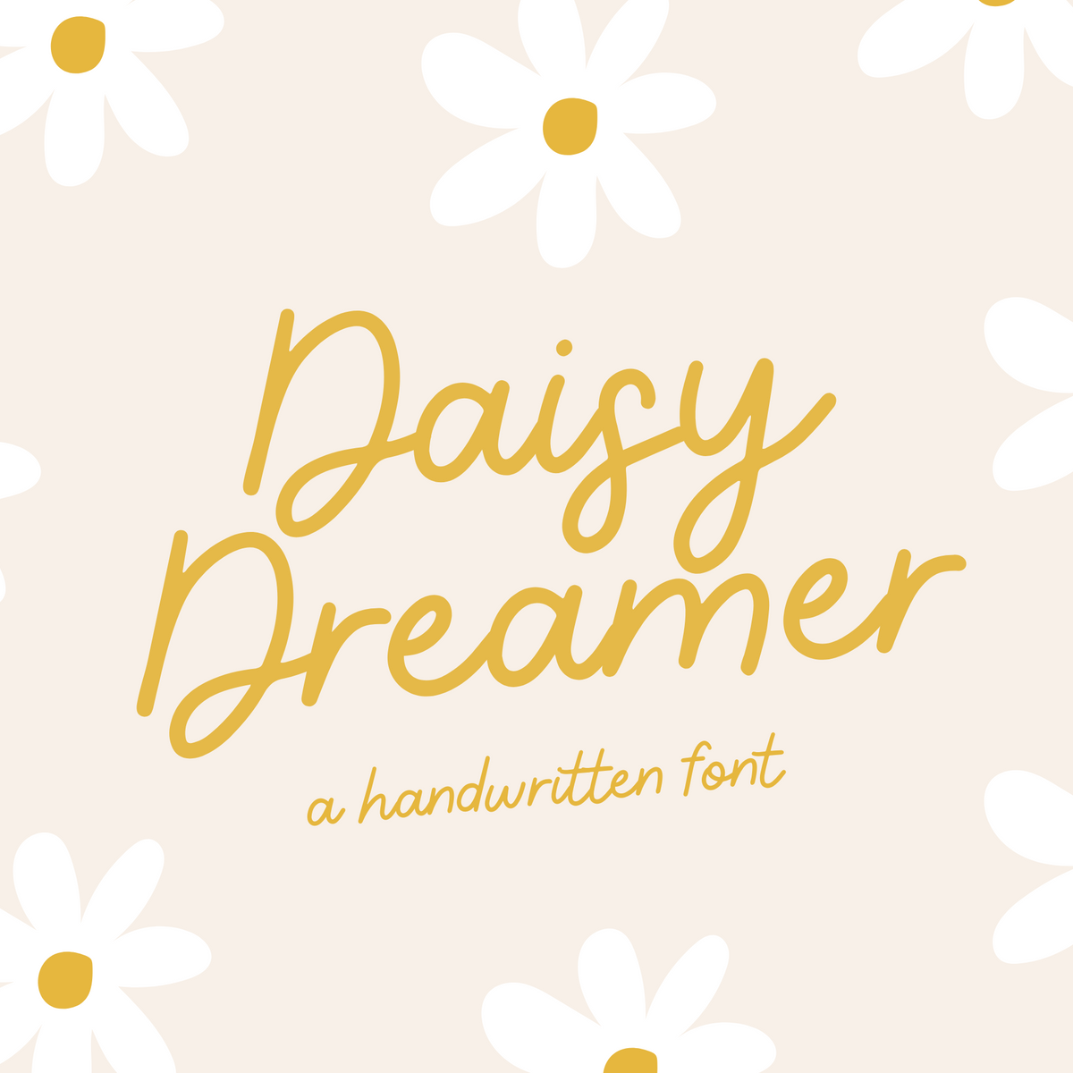 Daisy Dreamer Font – Design Pixie
