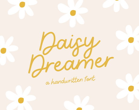 Daisy Dreamer Font - Design Pixie