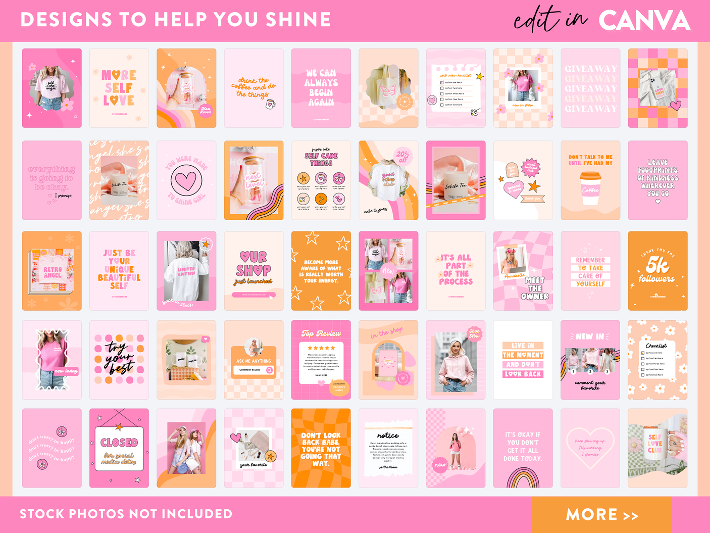 Sweet Threads Instagram Post Templates