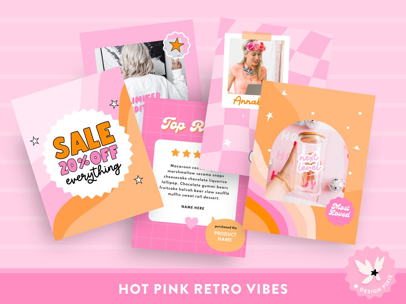 Sweet Threads Instagram Post Templates