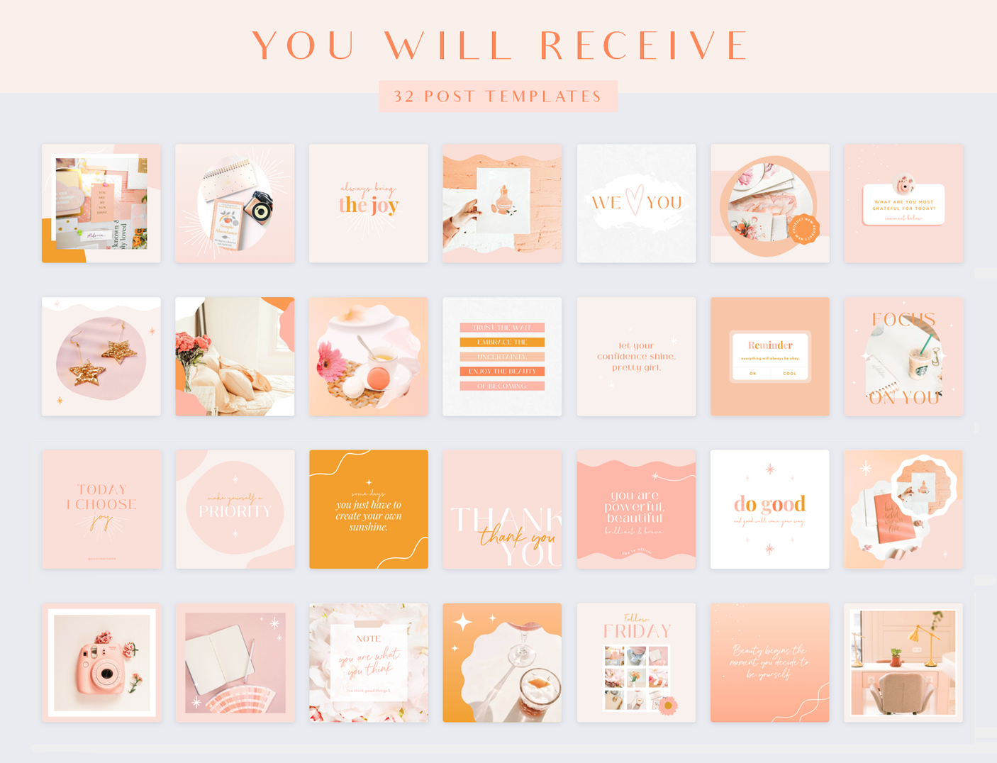 Studio Joy Instagram Post Templates - Design Pixie