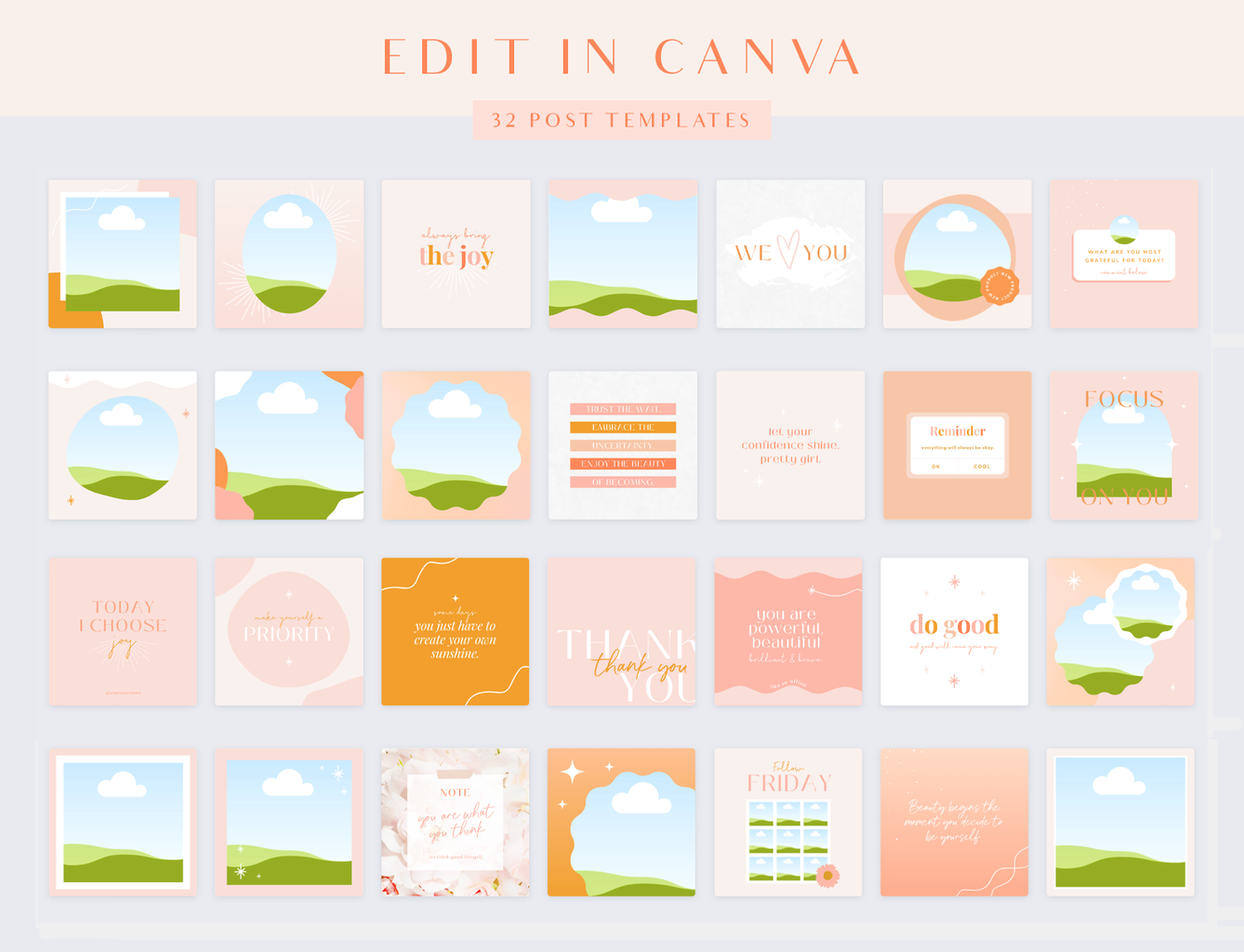 Studio Joy Instagram Post Templates - Design Pixie