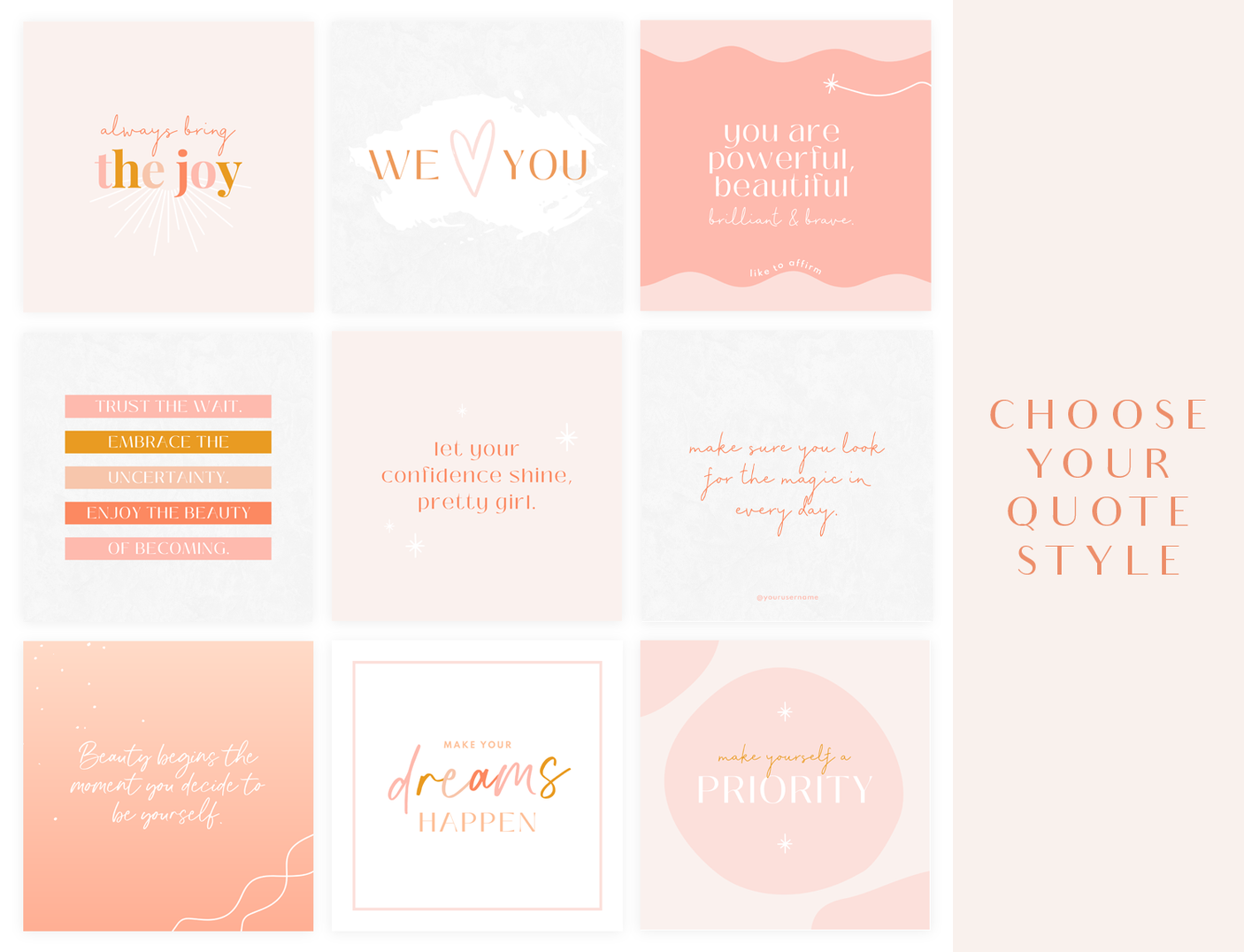 Studio Joy Instagram Post Templates - Design Pixie