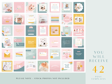 Creative DIY Instagram Post Templates - Design Pixie