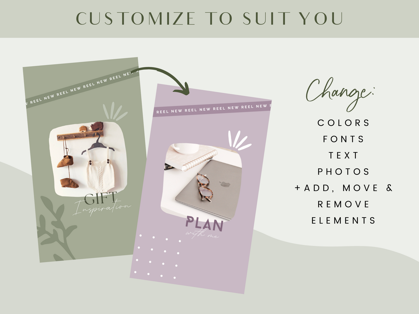 Olive And Avery Instagram Reel Templates - Design Pixie