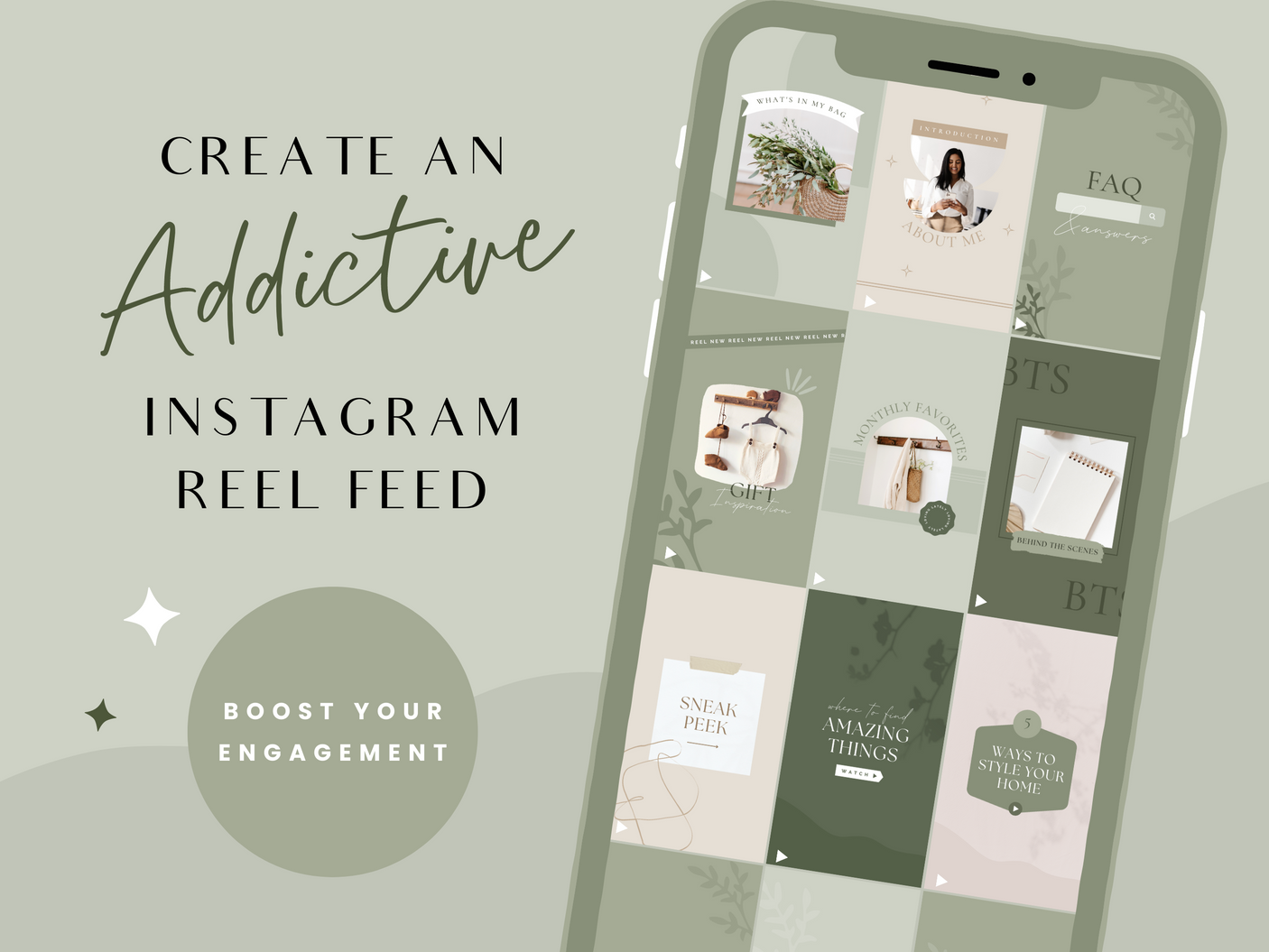 Olive And Avery Instagram Reel Templates - Design Pixie