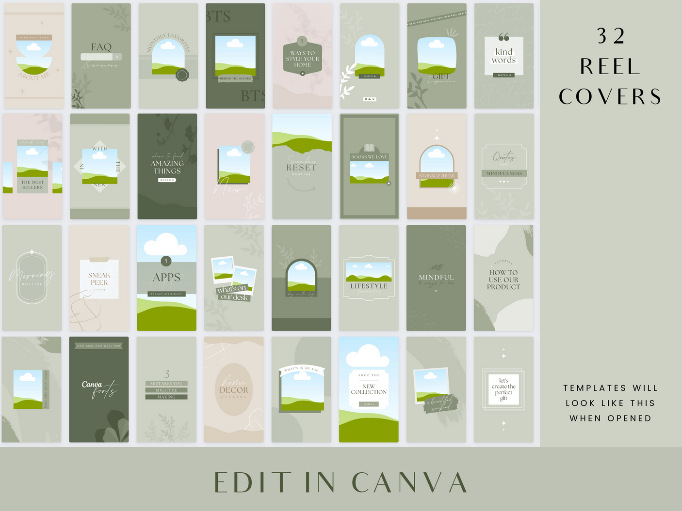 Olive And Avery Instagram Reel Templates - Design Pixie