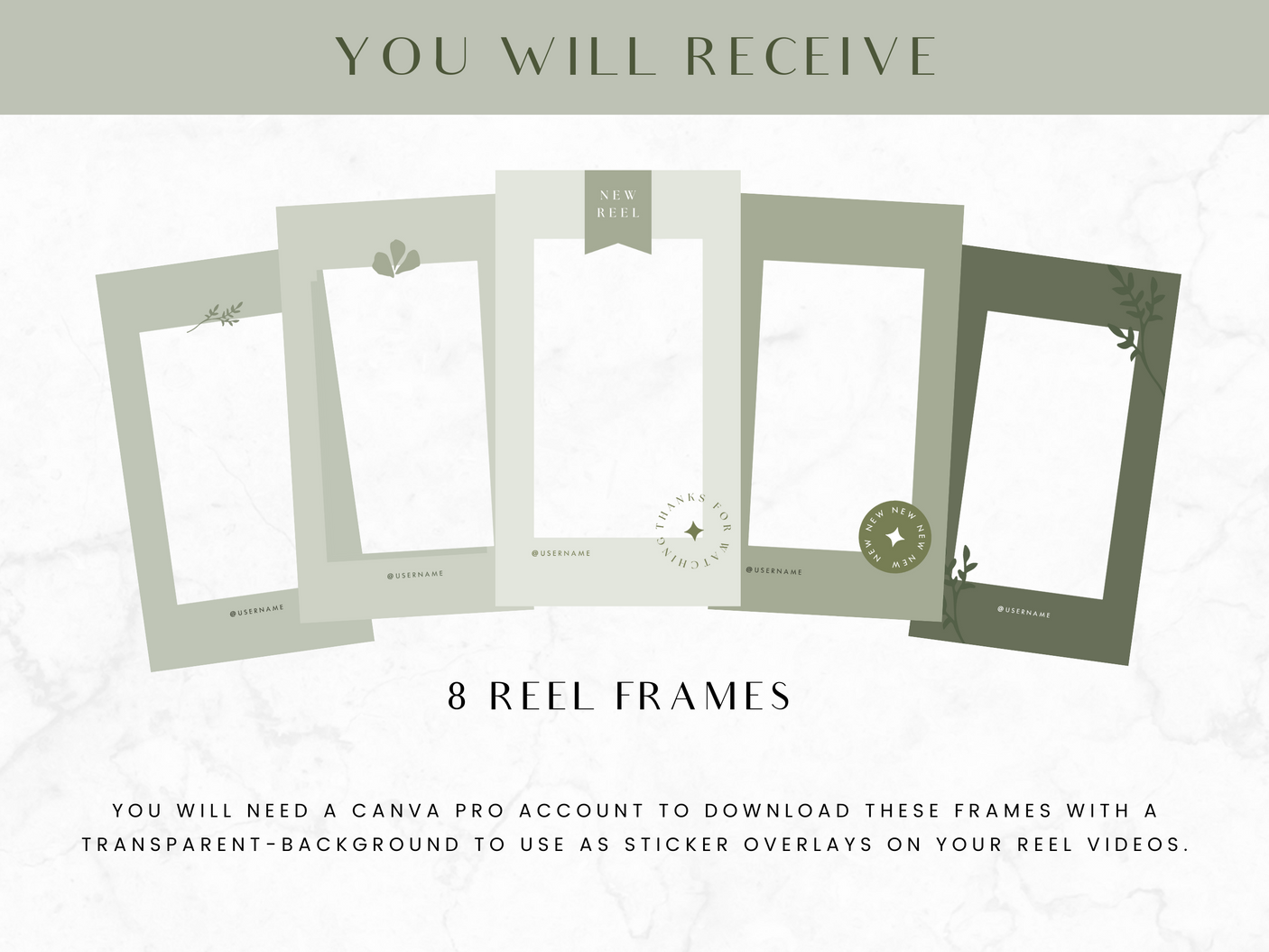 Olive And Avery Instagram Reel Templates - Design Pixie